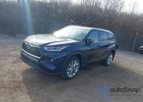 2021 Toyota Highlander Hybrid Limited из США, поврежденный, VIN 5TDXBRCH7MS066482